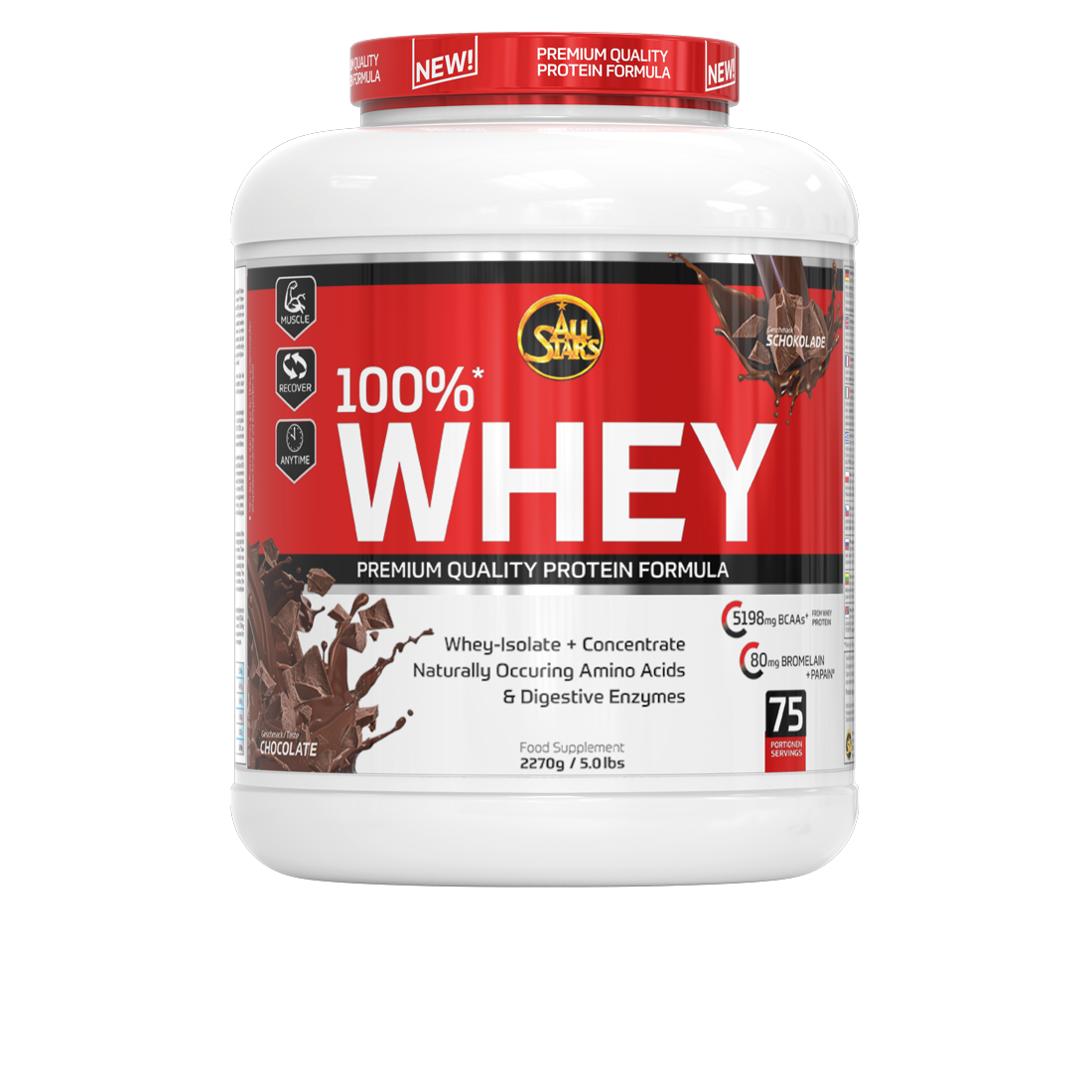 ALL STARS - 100% WHEY PROTEIN 2270g