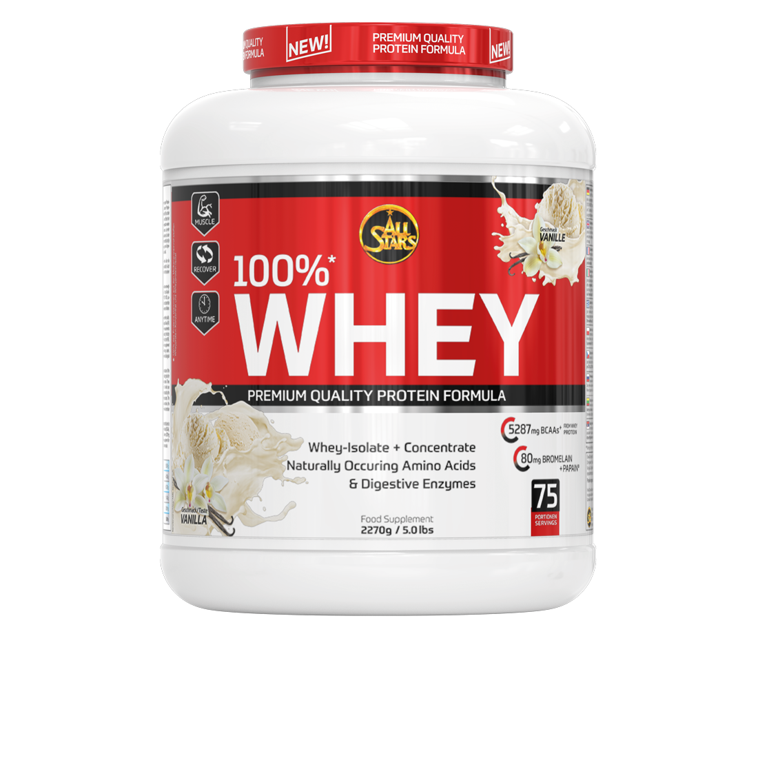 ALL STARS - 100% WHEY PROTEIN 2270g