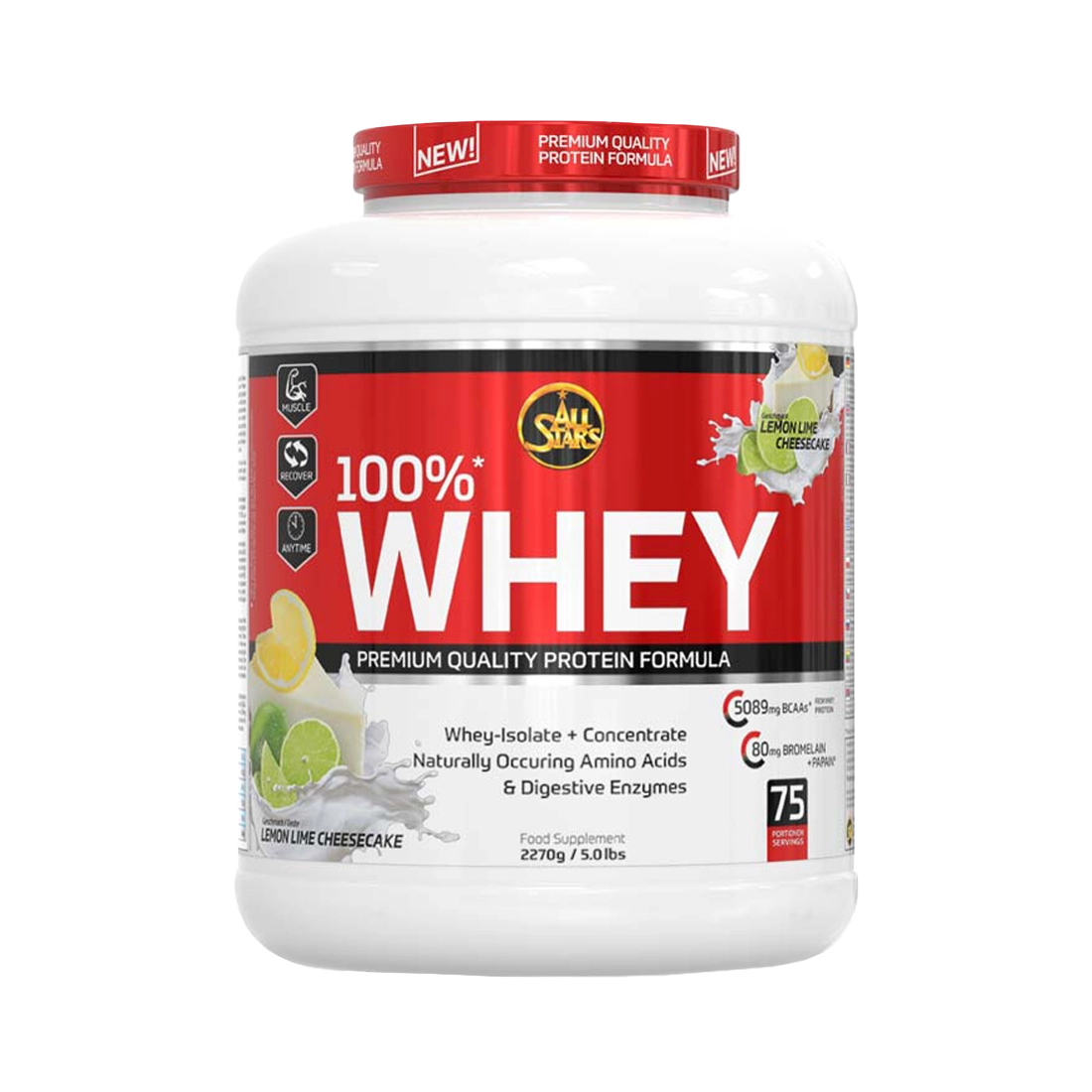 ALL STARS - 100% WHEY PROTEIN 2270g