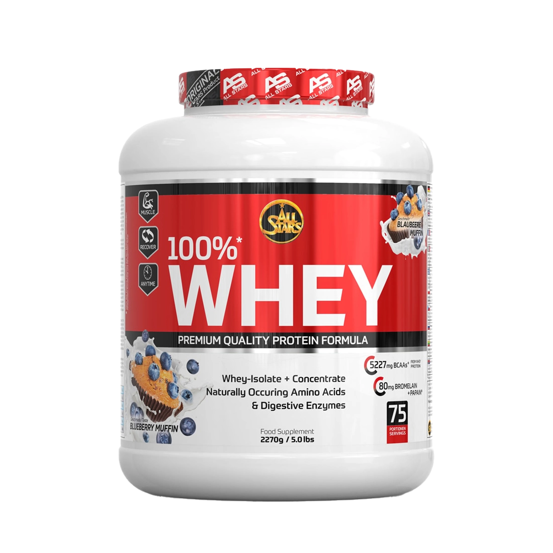 ALL STARS - 100% WHEY PROTEIN 2270g